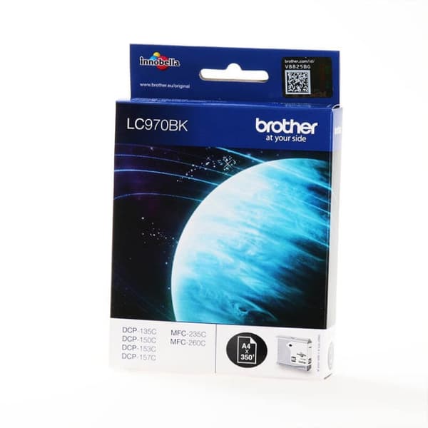Brother Blekk LC970BK LC-970 Sort