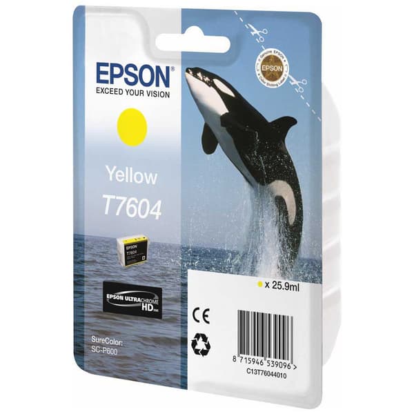 Epson Bläckpatron T7604 Gul