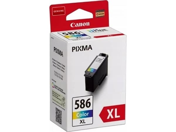 Canon CL-586XL - Høy ytelse - farge (cyan, magenta, gul) - original - blekkpatron - for PIXMA TS7650i, TS7750i