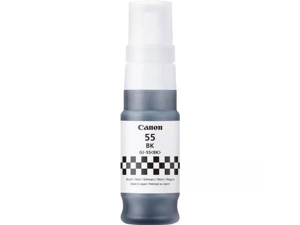 Canon GI 55 BK - 70 ml - svart - original - hengeboks - blekkrefill - for MAXIFY GX1050, GX2050