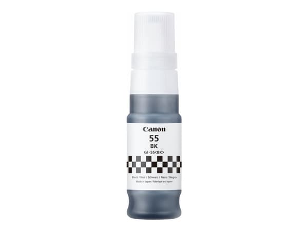 Canon GI 55 BK - 70 ml - svart - original - hengeboks - blekkrefill - for MAXIFY GX1050, GX2050