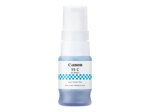 Canon GI 55 C - 40 ml - cyan - original - blekkrefill - for MAXIFY GX1050, GX2050