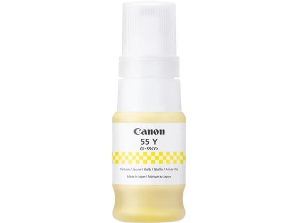 Canon GI 55 Y - 40 ml - gul - original - hengeboks - blekkrefill - for MAXIFY GX1050, GX2050
