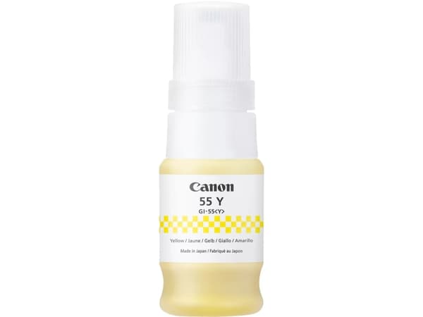 Canon GI 55 Y - 40 ml - gul - original - hengeboks - blekkrefill - for MAXIFY GX1050, GX2050