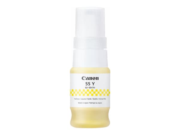 Canon GI 55 Y - 40 ml - gul - original - hengeboks - blekkrefill - for MAXIFY GX1050, GX2050