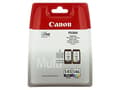 Miniatyrbild 1 av 5: Canon PG-545 / CL-546 Value Pack - 2-pack - 8 ml - svart, färg (cyan, magenta, gul) - original - hängande låda - bläckpatron/papperssats - för PIXMA