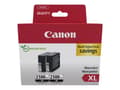Miniatyrbilde 1 av 5: Canon PGI-2500XL BK Twin Pack - 2-pack - 70.9 ml - XL - svart - original - blekkbeholder - for MAXIFY iB4050, iB4150, MB5150, MB5155, MB5350, MB5450