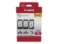 Miniatyrbilde 1 av 5: Canon PG-545XL x2 /CL-546XL Multi Pack - 3-pack - Høy ytelse - svart, farge (cyan, magenta, gul) - original - hengeboks - blekkpatron - for PIXMA TR4