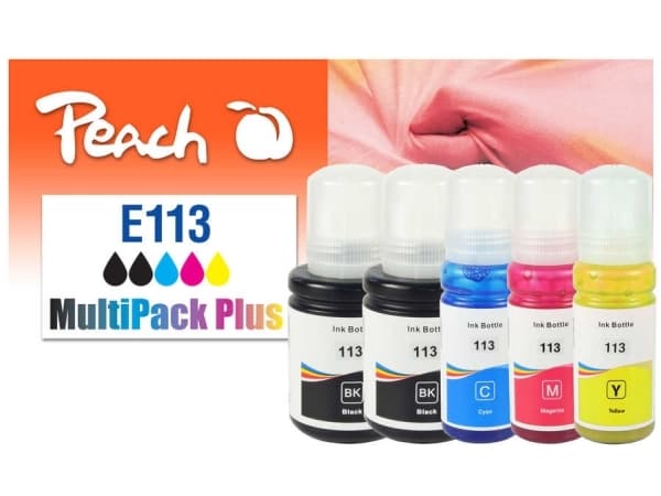 Peach 321323, Standard utskriftsproduksjon, 127 ml, 70 ml, 5 stykker, Multipakke