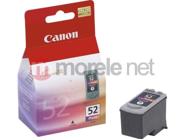 Canon CL-52 - Farge (lys cyan, lys magenta, svart) - original - blekktank - for PIXMA iP6210D, iP6220D, iP6310D, MP450