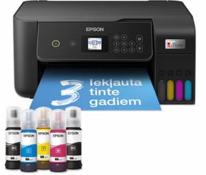 Epson EcoTank L3260 AIO Inkjet Printer A4 / WiFi / 5760 x 1440 dpi Sort