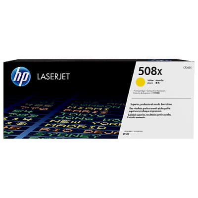 HP tisková kazeta 508x žlutá originál, CF362X