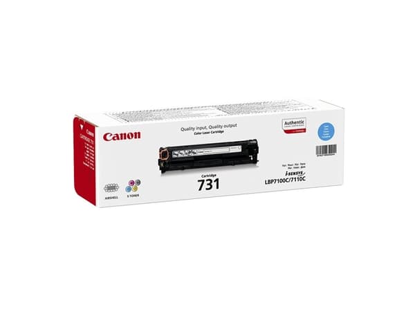 Canon originální toner CRG-731C/ LBP-7100/ 7110/ 1500 stran/ azurový