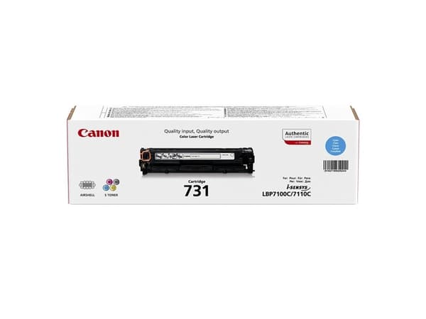 Canon originální toner CRG-731C/ LBP-7100/ 7110/ 1500 stran/ azurový