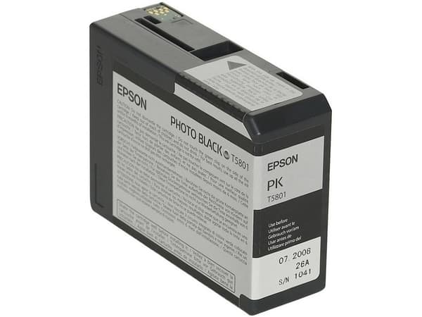 Epson ink cartridge photo black for Stylus PRO 3800, 80ml | Epson