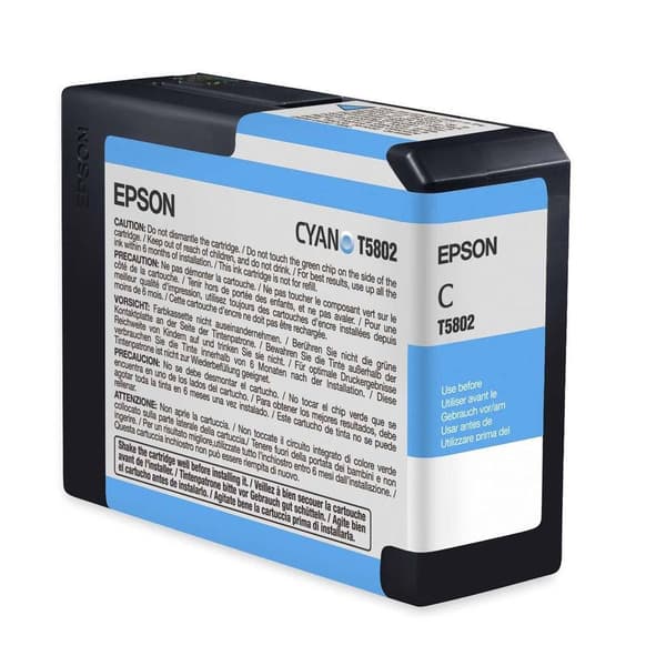 Epson T5802 ink cartridge | Ink cartrige | Cyan