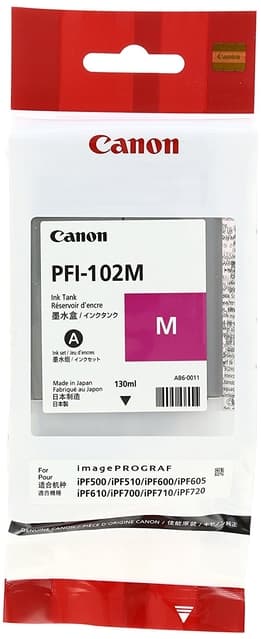 Canon PFI-102M ink cartridge 1 pc(s) Original Magenta