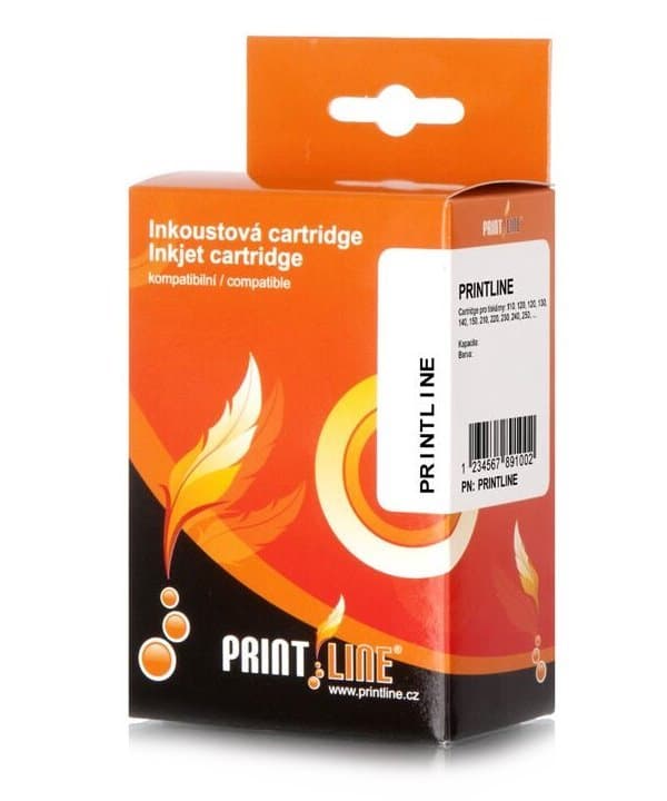 PRINTLINE kompatibilní cartridge s Canon CLi-8C /  pro IP4200, IP5200  / 16 ml, Cyan, čip