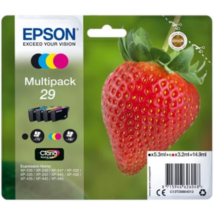 Epson Strawberry Multipack 4-colours 29 Claria Home Ink