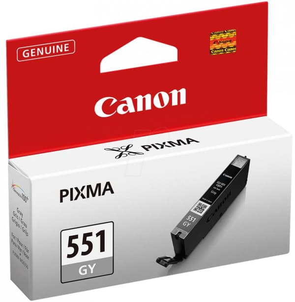 Canon inkoustová náplň CLI-551GY/ šedivá