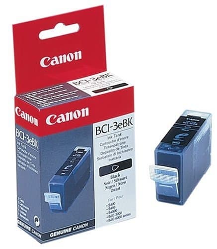 Canon inkoustová náplň BCI-3eBk/ Černá