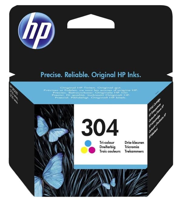 HP 304 Original Cyan, Magenta, Yellow