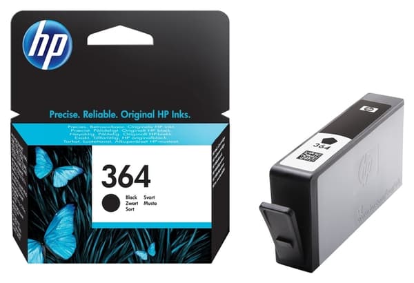 HP (364) inkoustová náplň Vivera černá CB316EE originál