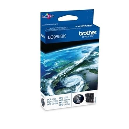 BROTHER LC-985 ink cartridge black standard capacity 300 pages 1-pack