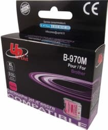 Ink cartridge UPRINT LC970 BROTHER, Magenta