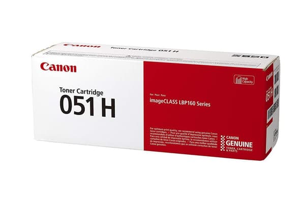 Canon 051H High Yield Toner Cartridge, Black