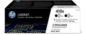 HP 410X Dvojbalení černých originálních tonerových kazet LaserJet s vysokou výtěžností