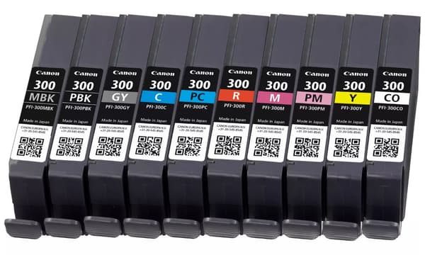 Multipack PFI-300 MBK/PBK/C/M/Y/PC/PM/R/GY/CO