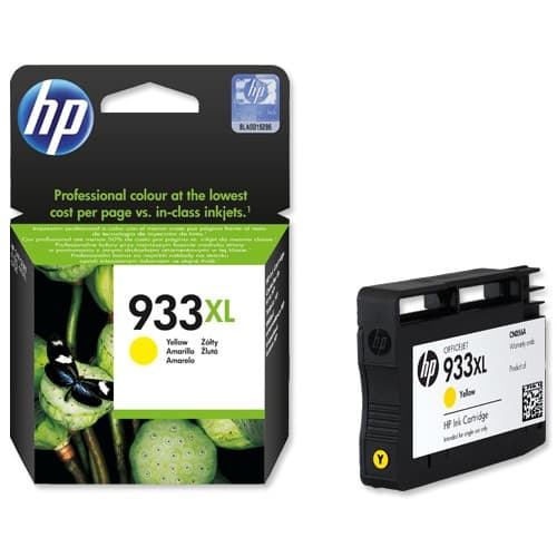 HP inkoustová kazeta 933XL žlutá CN056AE originál