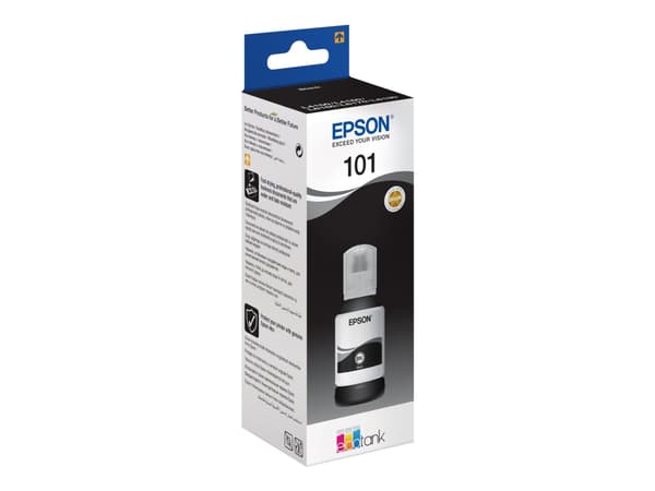 Epson EcoTank 101 - 127 ml - Ultra High Capacity - svart - original - blekkbeholder - for Epson L4260, L4266, L6190, L6260, L6270, L6276, L6290; EcoT