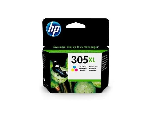 HP 305XL - 5 ml - Høy ytelse - farge (cyan, magenta, gul) - original - blekkpatron - for Deskjet 23XX, 27XX, 28XX, 41XX, 42XX; DeskJet Plus 41XX; ENV