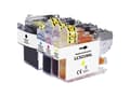 Pikkukuva 1 / 2: Renkforce Ink Combo Pack Korvaa Brother LC-3219XL BKCMY (LC3219XLVALDR) yhteensopiva musta, syaani, magenta, keltainen RF-5705474