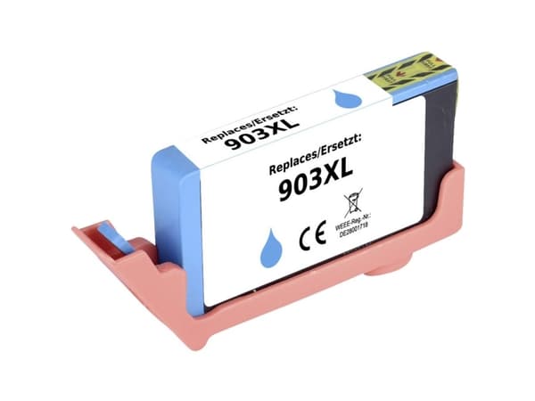 Renkforce Blæk erstatter HP 903 XL (T6M03AE) Kompatibel Cyan RF-5705454