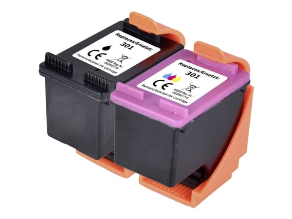 Renkforce Blæk erstatter HP 301, N9J72AE, CH561EE, CH562EE Kompatibel Kombi-pakke Sort, Cyan, Magenta, Gul RF-5633218