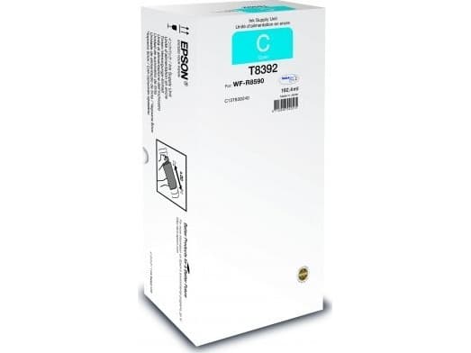 Epson T8392 - XL - cyan - original - bläckpaket - för WorkForce Pro WF-R8590