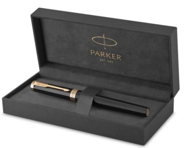 Parker 2182007, Klämma, Kulspetspenna, pinnformad, Svart, 1 styck, Fin