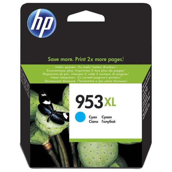 Hp Højtydende Blækpatron 953xl Blå