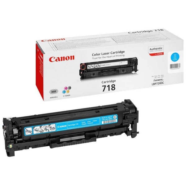 Canon Toner Crg-718 Lpb-7200 Blå