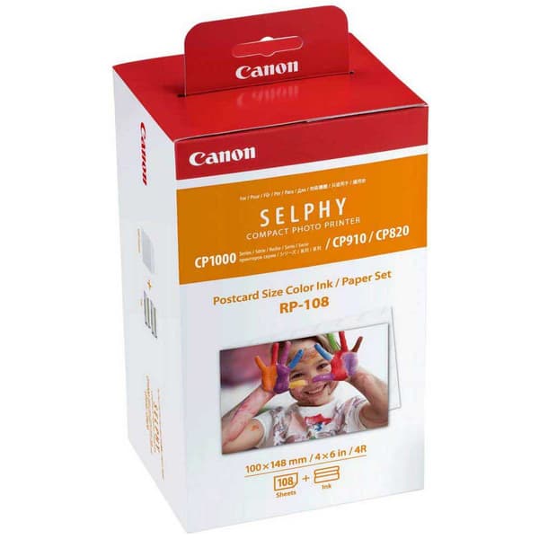 Canon Bläckpatron Rp-108 Cp820/cp1000/cp910 Svart
