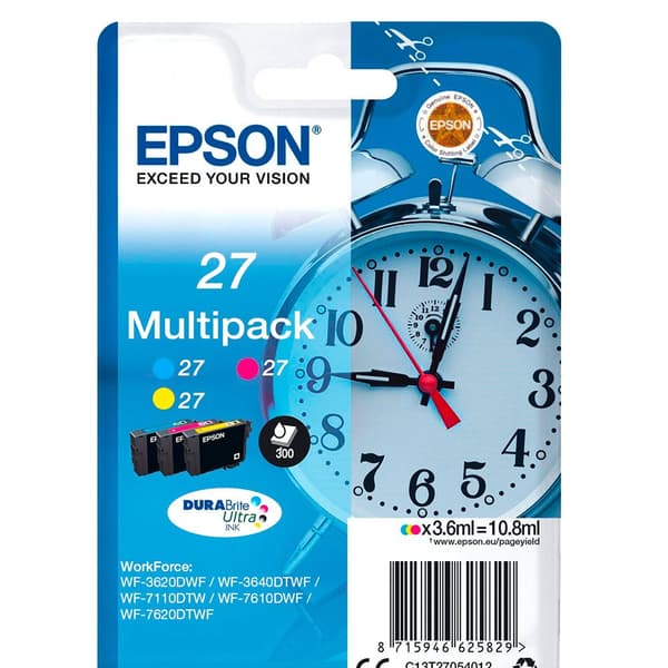 Epson Bläckpatron 27 Multi Pack Flerfärgad