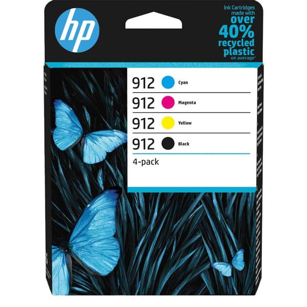 Hp Multipak Blækpatron 912 Flerfarvet