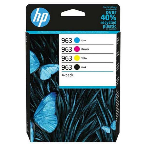 Hp Blækpatron 963 4 Enheder Flerfarvet