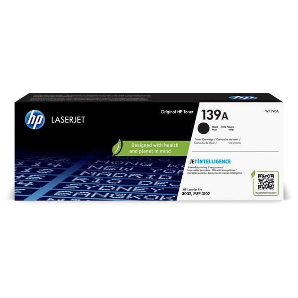 Hp Toner 139a W1390a Sort