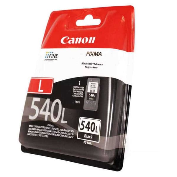 Canon Blækpatron Pg-540l Sort