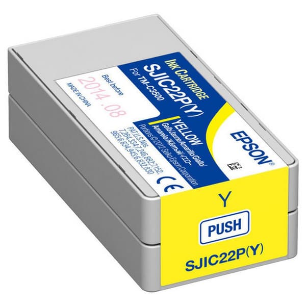 Epson För Tmc C33s020601 3500 Bläck Cartrige Gul
