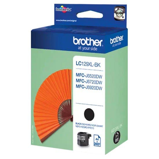 Brother Blækpatron Lc129xlbk Sort